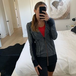 Lulu jacket. Size 6 with hood.